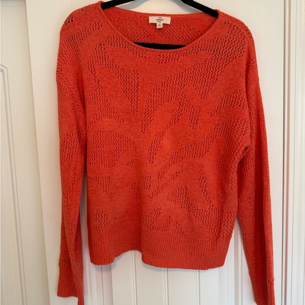 Women's Orange Sweater